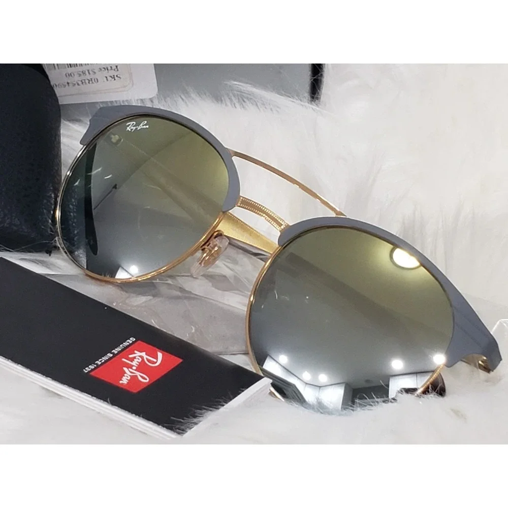 [RB3545-9007/A7] Ray-Ban‎ Highstreet Round Sunglasses Gray